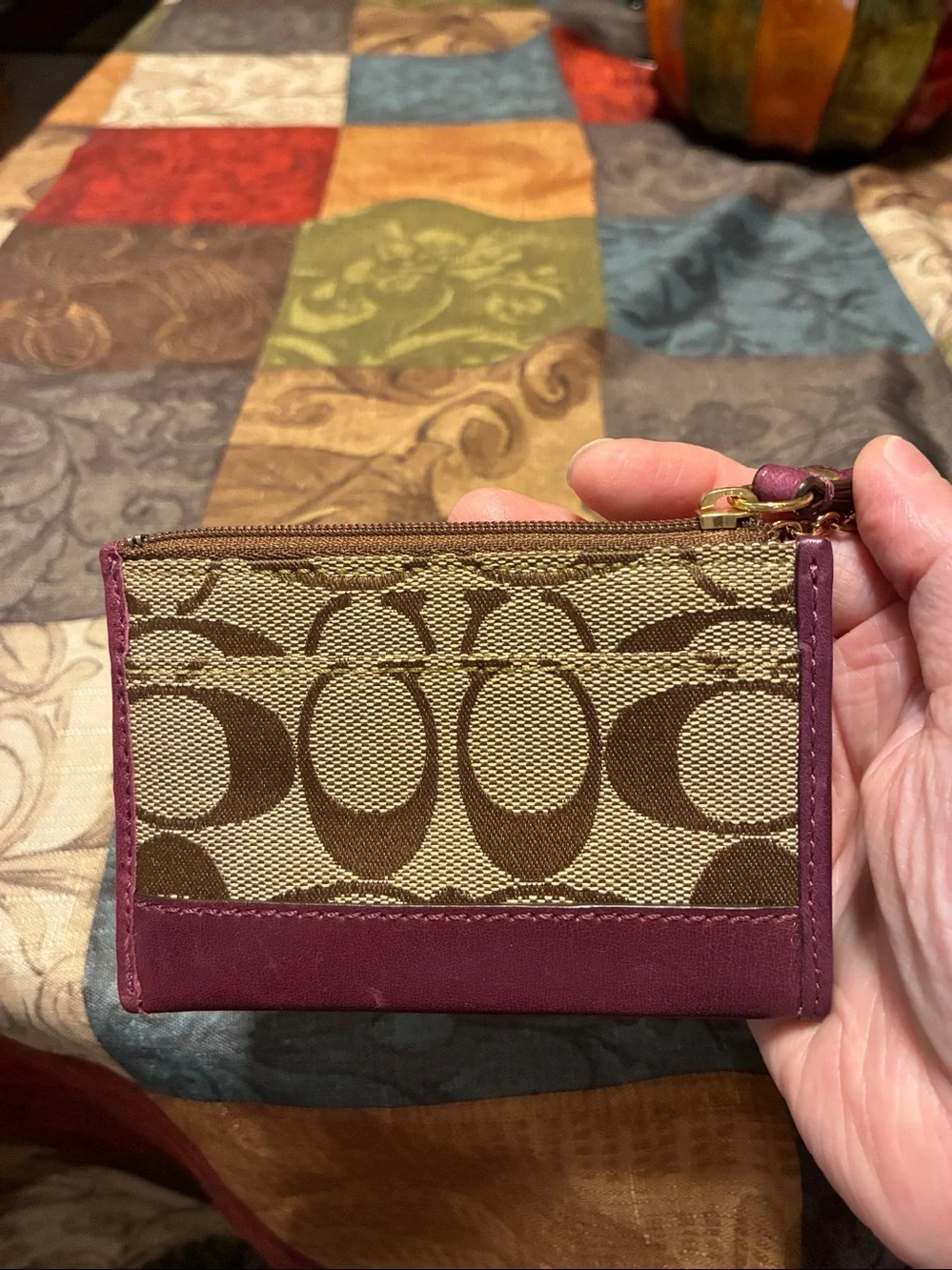 NWOT Coach Skinny I.D. Card Case